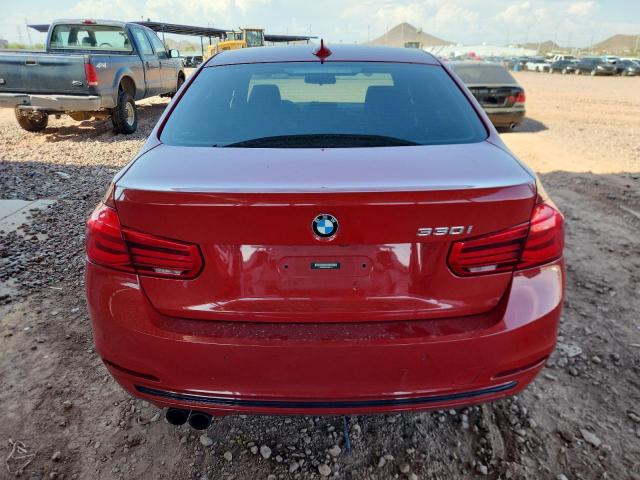 WBA8B9C5XJEE81114 - 2018 BMW 330 I RED photo 6