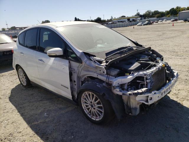 1FADP5AU8EL520518 - 2014 FORD C-MAX SE WHITE photo 4