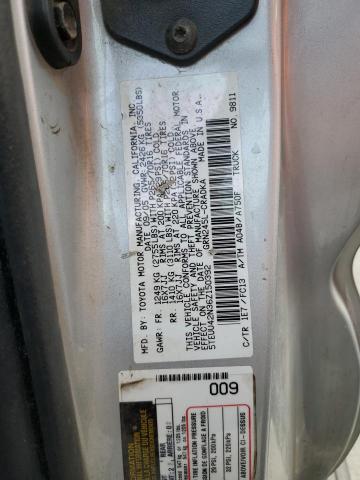 5TEUU42N36Z150392 - 2006 TOYOTA TACOMA ACCESS CAB Silber Foto 12