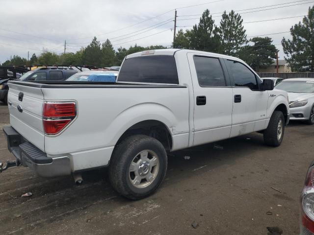 1FTFW1ET9EKE45169 - 2014 FORD F150 SUPERCREW WHITE photo 3