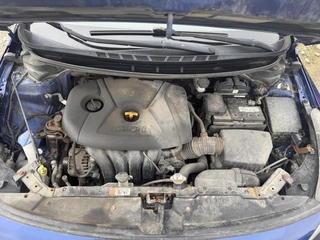 3KPFL4A83HE123128 - 2017 KIA FORTE EX BLUE photo 11