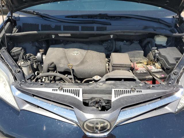 5TDYZ3DC1JS957640 - 2018 TOYOTA SIENNA XLE Чорний фото 12