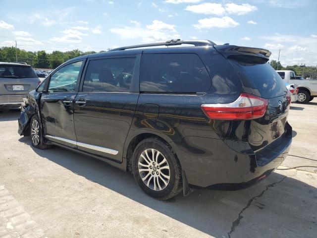 5TDYZ3DC1JS957640 - 2018 TOYOTA SIENNA XLE Чорний фото 2