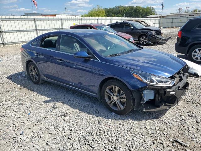 5NPE34AF4KH805058 - 2019 HYUNDAI SONATA LIMITED BLUE photo 4