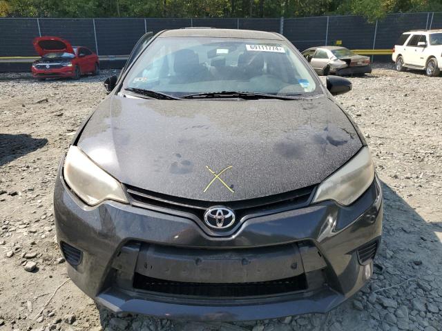 2T1BURHEXEC147683 - 2014 TOYOTA COROLLA L BLACK photo 5