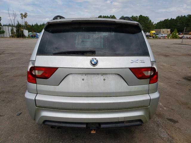 WBXPA934X6WG75056 - 2006 BMW X3 3.0I SILVER photo 6