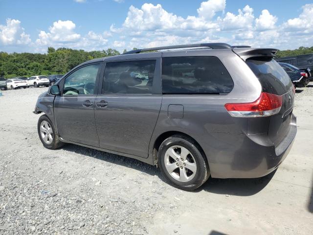 5TDKK3DCXES520297 - 2014 TOYOTA SIENNA LE GRAY photo 2