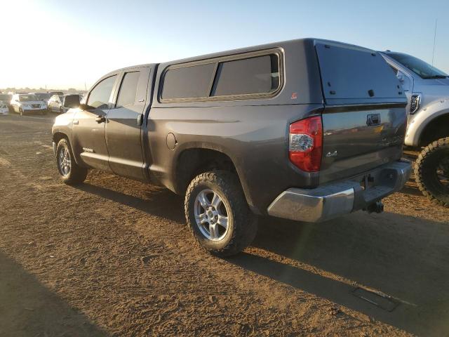 5TFUY5F17EX363255 - 2014 TOYOTA TUNDRA DOUBLE CAB SR/SR5 GRAY photo 2