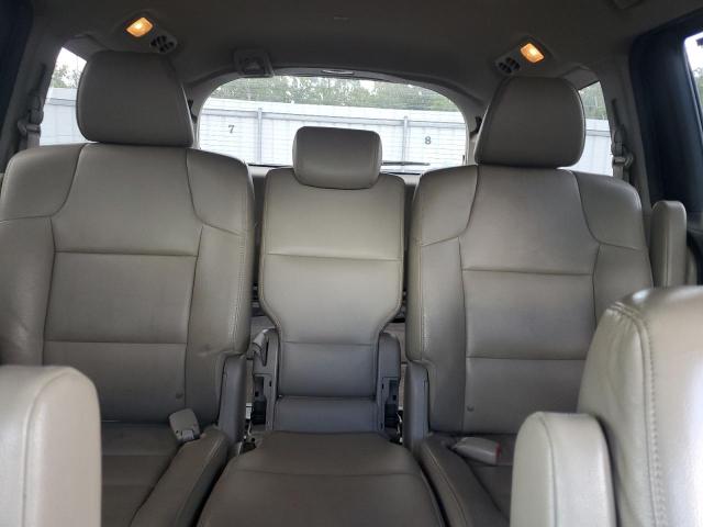 5FNRL5H60EB051379 - 2014 HONDA ODYSSEY EXL BURGUNDY photo 10