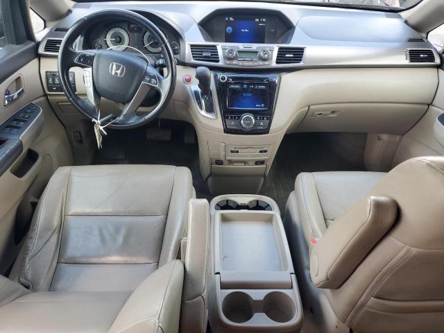 5FNRL5H60EB051379 - 2014 HONDA ODYSSEY EXL BURGUNDY photo 8