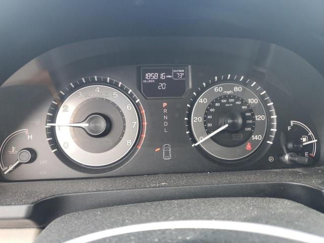 5FNRL5H60EB051379 - 2014 HONDA ODYSSEY EXL BURGUNDY photo 9