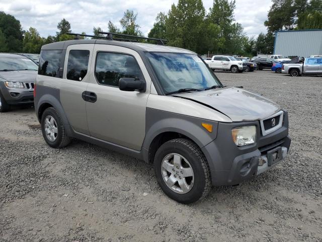 5J6YH275X4L036799 - 2004 HONDA ELEMENT EX BEIGE photo 4