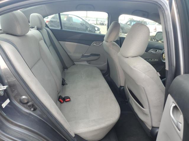 2HGFB2F52DH520304 - 2013 HONDA CIVIC LX GRAY photo 10
