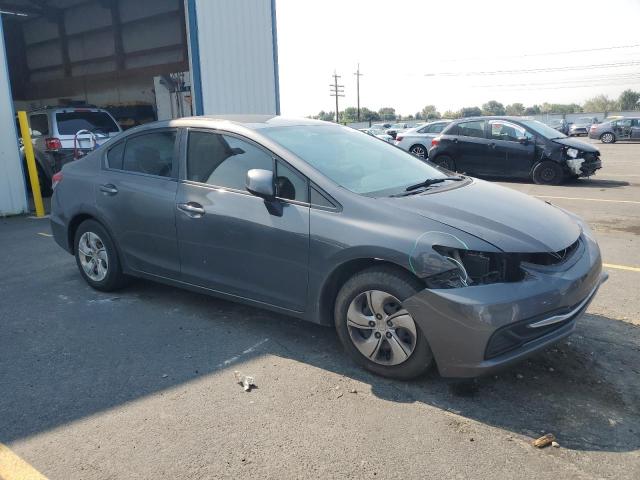 2HGFB2F52DH520304 - 2013 HONDA CIVIC LX GRAY photo 4