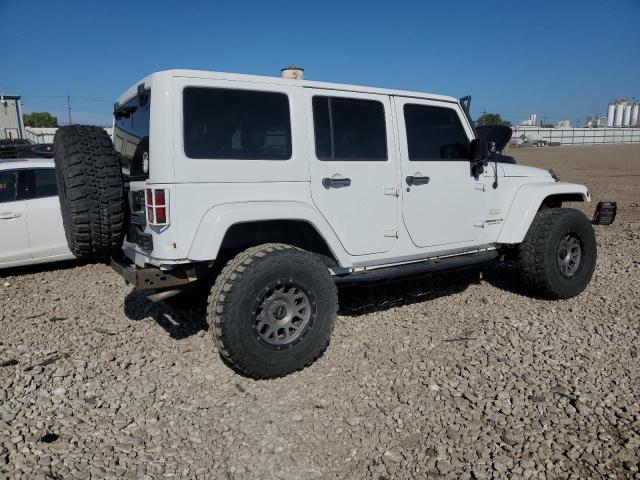 1C4HJWEG6DL693380 - 2013 JEEP WRANGLER U SAHARA WHITE photo 3