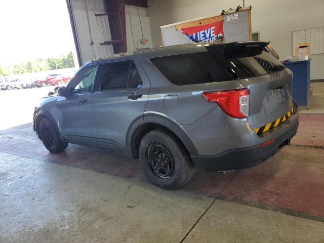 1FM5K8AB7MGB96509 - 2021 FORD EXPLORER POLICE INTERCEPTOR Gris foto 2