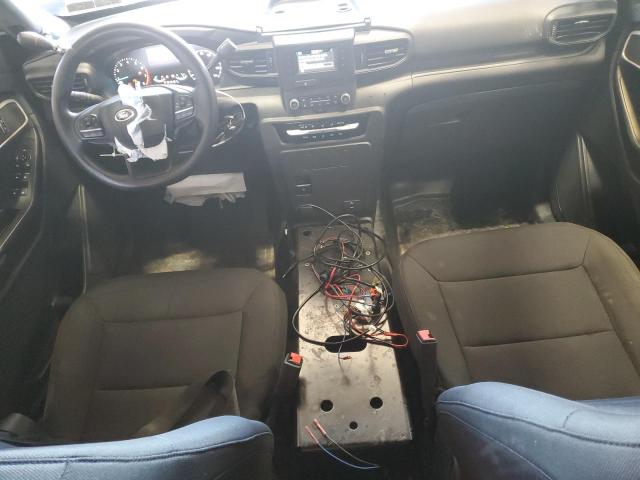 1FM5K8AB7MGB96509 - 2021 FORD EXPLORER POLICE INTERCEPTOR Gris foto 8