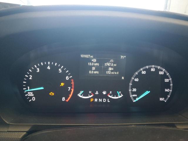 1FM5K8AB7MGB96509 - 2021 FORD EXPLORER POLICE INTERCEPTOR Gris foto 9