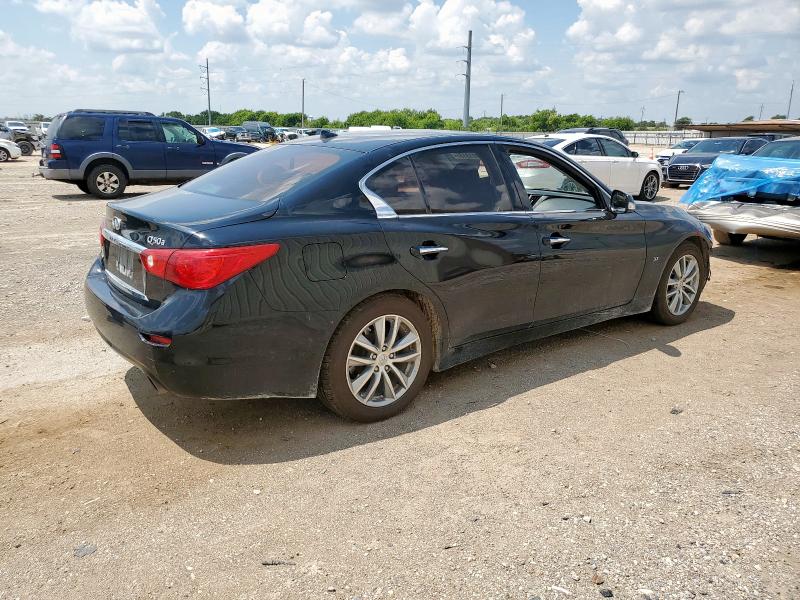 JN1BV7ARXFM413175 - 2015 INFINITI Q50 BASE BLACK photo 3