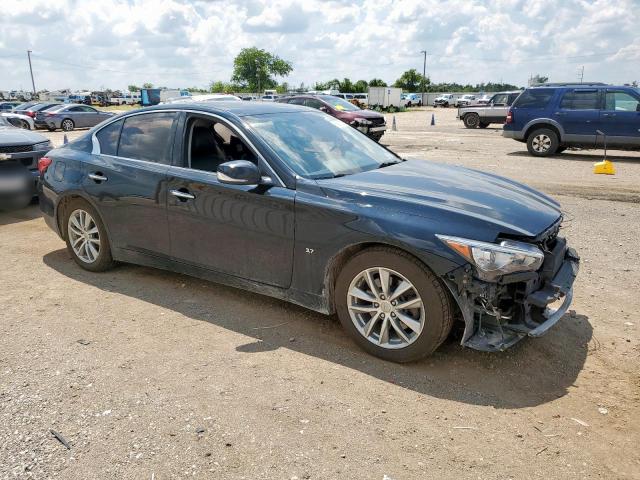 JN1BV7ARXFM413175 - 2015 INFINITI Q50 BASE BLACK photo 4