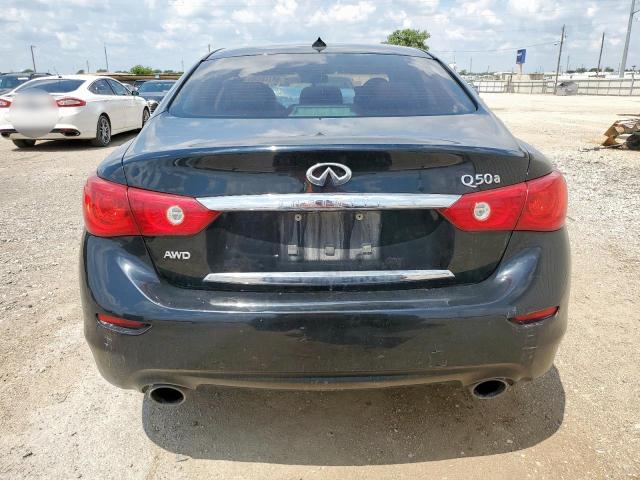 JN1BV7ARXFM413175 - 2015 INFINITI Q50 BASE BLACK photo 6