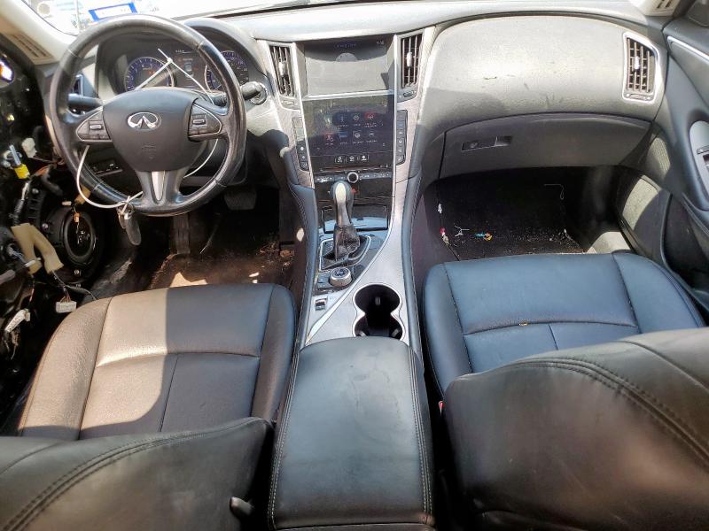 JN1BV7ARXFM413175 - 2015 INFINITI Q50 BASE BLACK photo 8