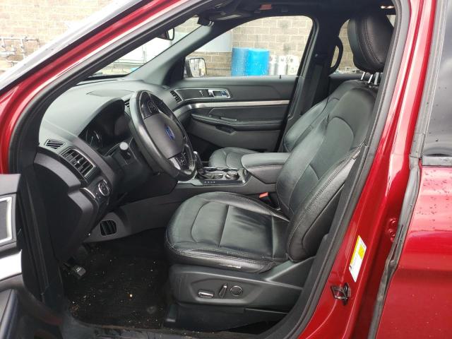 1FM5K8D83JGB25318 - 2018 FORD EXPLORER XLT 红色 照片 7