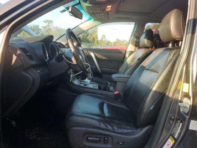 5TDBK3EH9BS043190 - 2011 TOYOTA HIGHLANDER BASE رمادي صورة 7