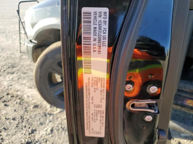 1C6RR7LGXNS199141 - 2022 RAM 1500 CLASSIC SLT Schwarz Foto 12