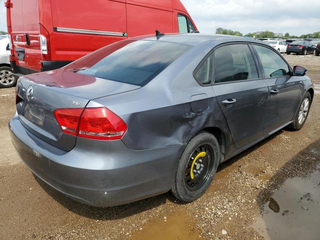 1VWAT7A30FC017074 - 2015 VOLKSWAGEN PASSAT S GRAY photo 3