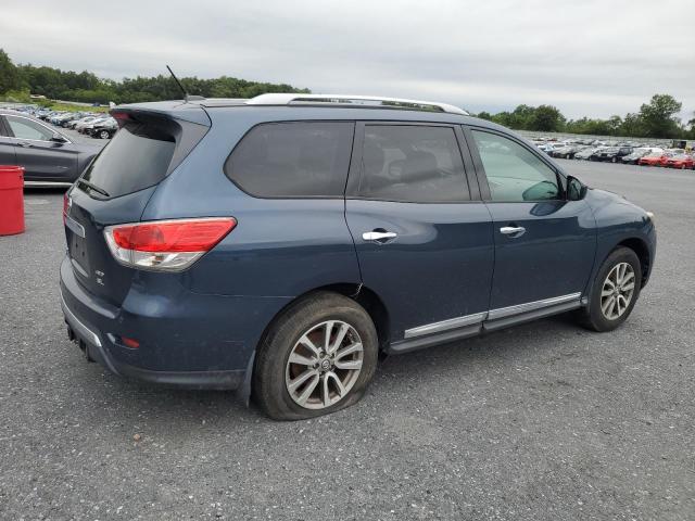 5N1AR2MM1EC645325 - 2014 NISSAN PATHFINDER S 蓝色 照片 3
