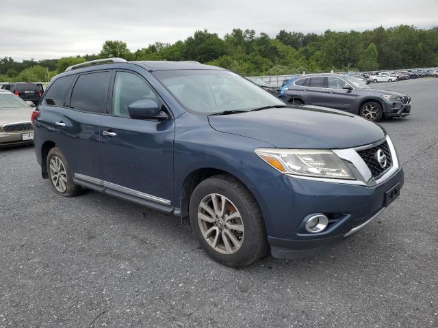 5N1AR2MM1EC645325 - 2014 NISSAN PATHFINDER S 蓝色 照片 4