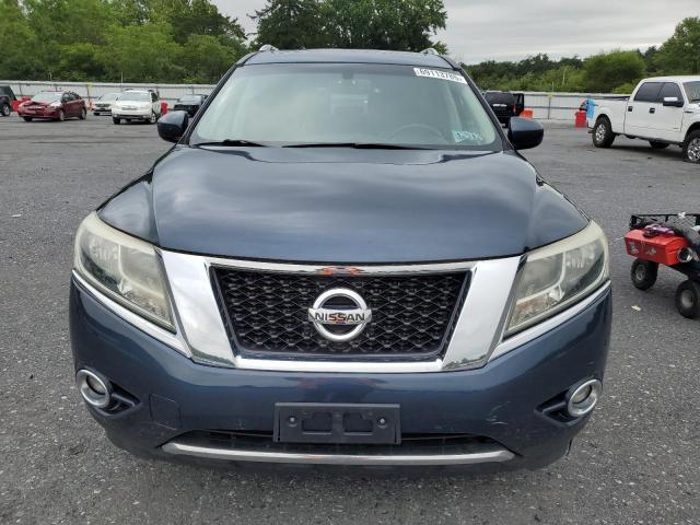5N1AR2MM1EC645325 - 2014 NISSAN PATHFINDER S 蓝色 照片 5