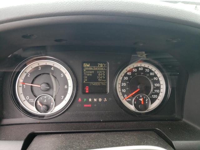 1C6RR6GT0JS105389 - 2018 RAM 1500 SLT SILVER photo 9