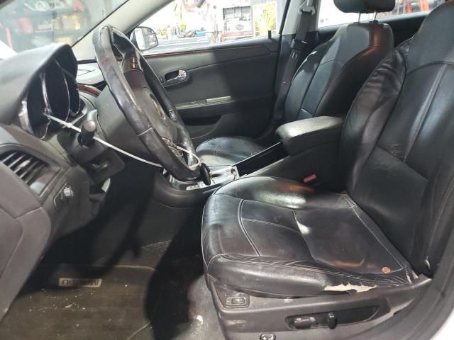 1G1ZE5E78BF399390 - 2011 CHEVROLET MALIBU LTZ WHITE photo 7
