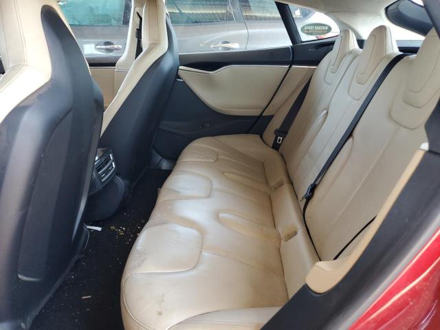 5YJSA1H18EFP48075 - 2014 TESLA MODEL S Qırmızı foto 10