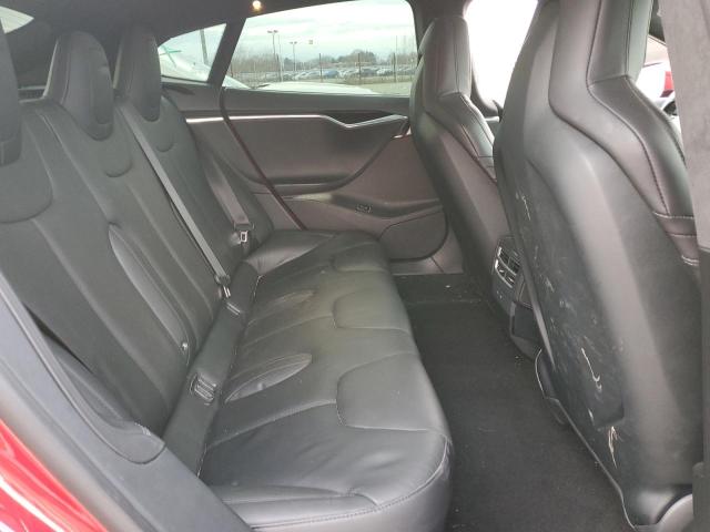 5YJSA1E22GF160849 - 2016 TESLA MODEL S Կարմիր լուսանկար 10