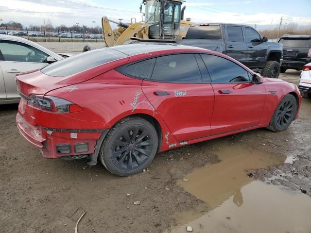 5YJSA1E22GF160849 - 2016 TESLA MODEL S Կարմիր լուսանկար 3