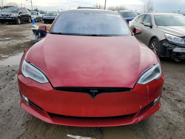 5YJSA1E22GF160849 - 2016 TESLA MODEL S Կարմիր լուսանկար 5