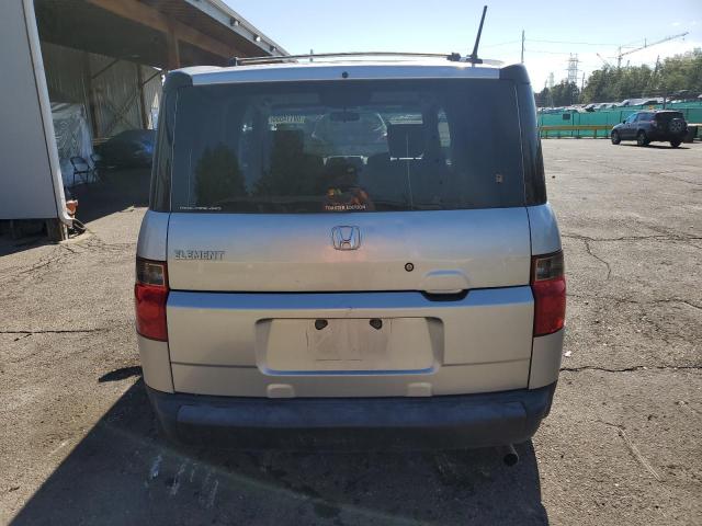 5J6YH28777L003750 - 2007 HONDA ELEMENT EX SILVER photo 6