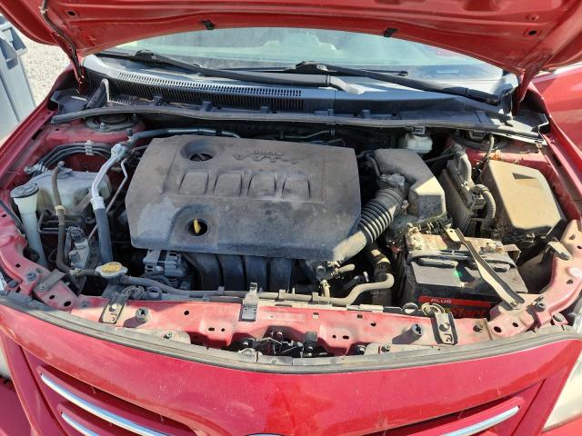 5YFBU4EEXDP115659 - 2013 TOYOTA COROLLA BASE Kırmızı fotoğraf 11