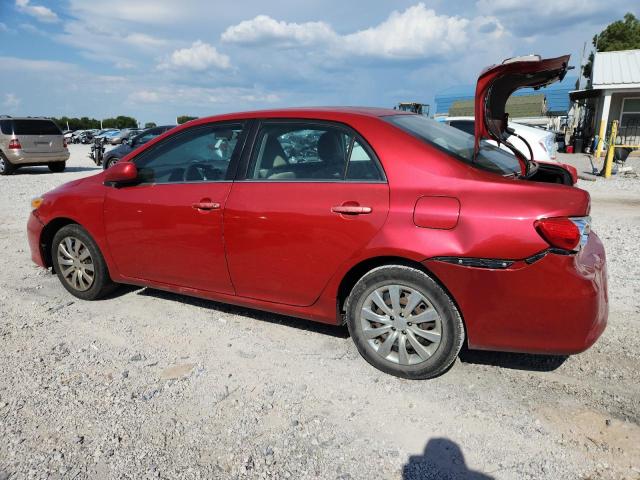 5YFBU4EEXDP115659 - 2013 TOYOTA COROLLA BASE Kırmızı fotoğraf 2