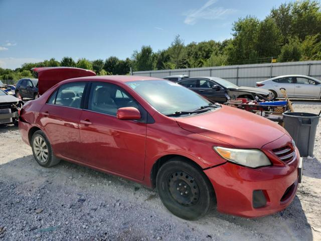 5YFBU4EEXDP115659 - 2013 TOYOTA COROLLA BASE Kırmızı fotoğraf 4