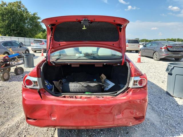 5YFBU4EEXDP115659 - 2013 TOYOTA COROLLA BASE Kırmızı fotoğraf 6