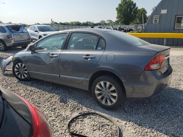 19XFA16959E029923 - 2009 HONDA CIVIC EXL ნაცრისფერი ფოტო 2