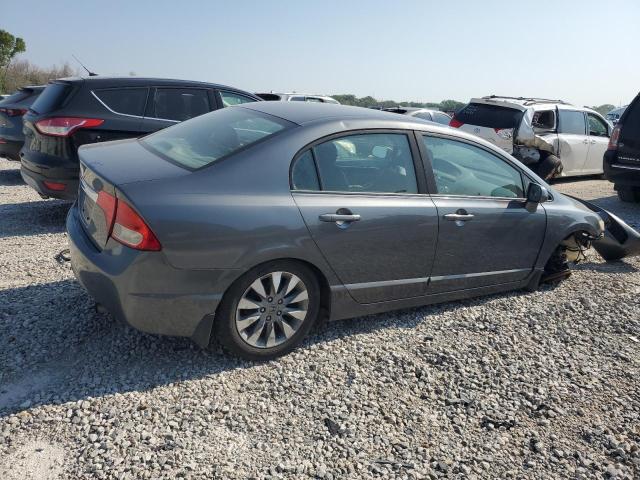 19XFA16959E029923 - 2009 HONDA CIVIC EXL ნაცრისფერი ფოტო 3