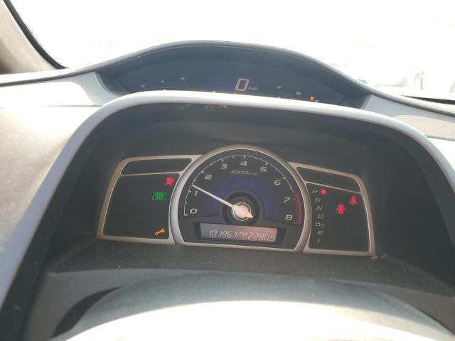 19XFA16959E029923 - 2009 HONDA CIVIC EXL ნაცრისფერი ფოტო 9