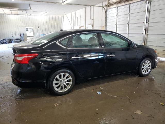 3N1AB7AP3JL652590 - 2018 NISSAN SENTRA S შავი ფოტო 3