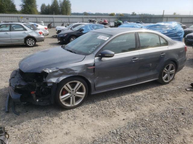 3VW4T7AJ4GM386192 - 2016 VOLKSWAGEN JETTA GLI GRAY photo 1