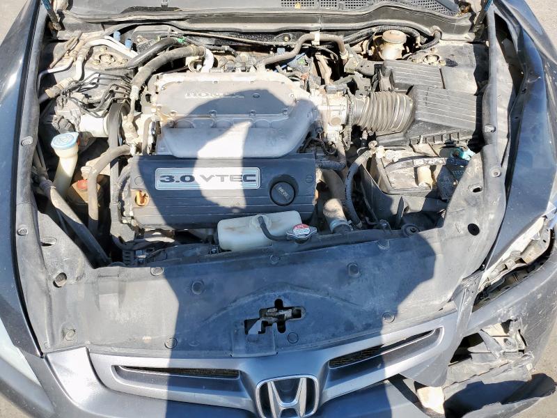 1HGCM66554A050076 - 2004 HONDA ACCORD EX გრაფიტი ფოტო 11